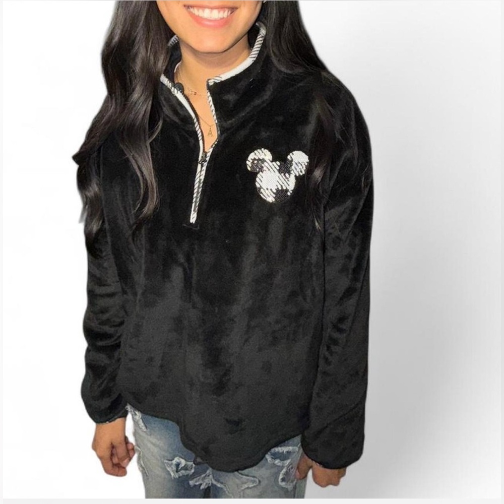 Disney Parks Mickey Mouse Sequin Pullover.